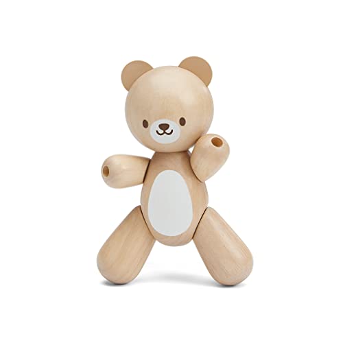 PlanToys Bär Holz - Greifling Baby - Babyspielzeug zur Förderung der Feinmotorik und der Kommunikationsfähigkeit - Holzspielzeug Geschenke PlanToys Bär Holz - Greifling Baby - Babyspielzeug zur Förderung der Feinmotorik und der Kommunikationsfähigkeit - Holzspielzeug Geschenke von PlanToys