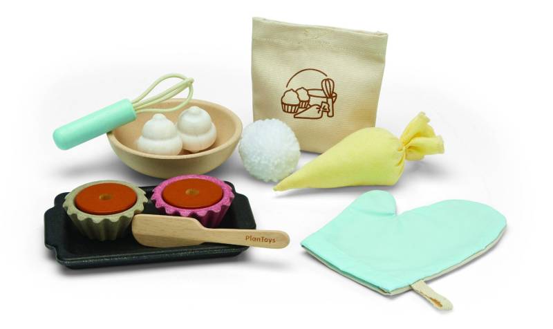 PlanToys Cupcakes Backset - von PlanToys