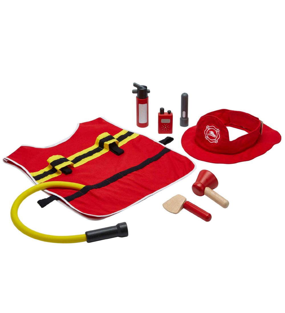 PlanToys Feuerwehrmann- Set - Holz - PlanToys - One Size - Spielzeug PlanToys Feuerwehrmann- Set - Holz - PlanToys - One Size - Spielzeug von PlanToys