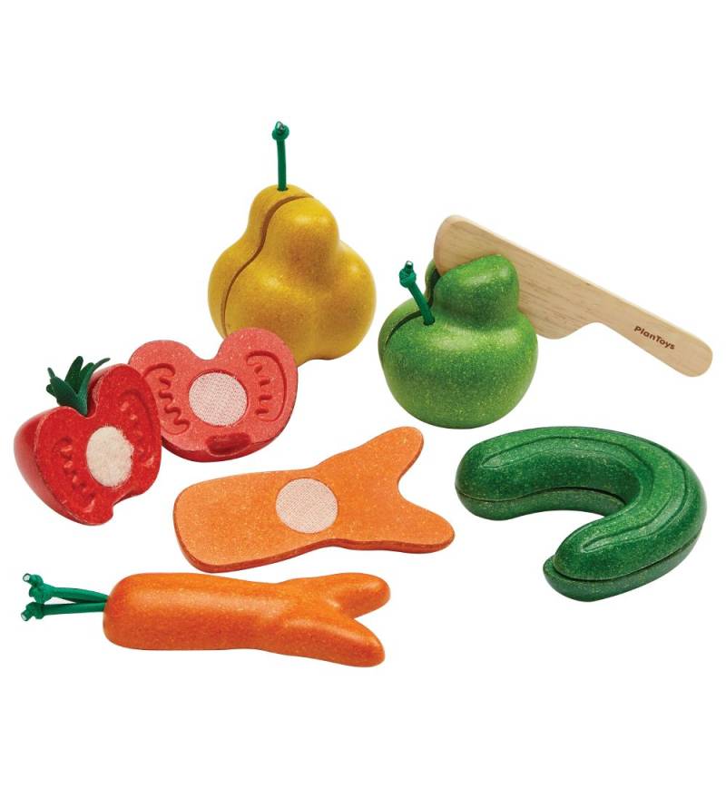 PlanToys Früchte & Gemüse - Bunt - PlanToys - One Size - Spiellebensmittel PlanToys Früchte & Gemüse - Bunt - PlanToys - One Size - Spiellebensmittel von PlanToys