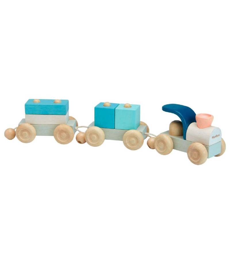 PlanToys Holzspielzeug - Stapel - Zug - Holz - PlanToys - One Size - Bauklötze PlanToys Holzspielzeug - Stapel - Zug - Holz - PlanToys - One Size - Bauklötze von PlanToys