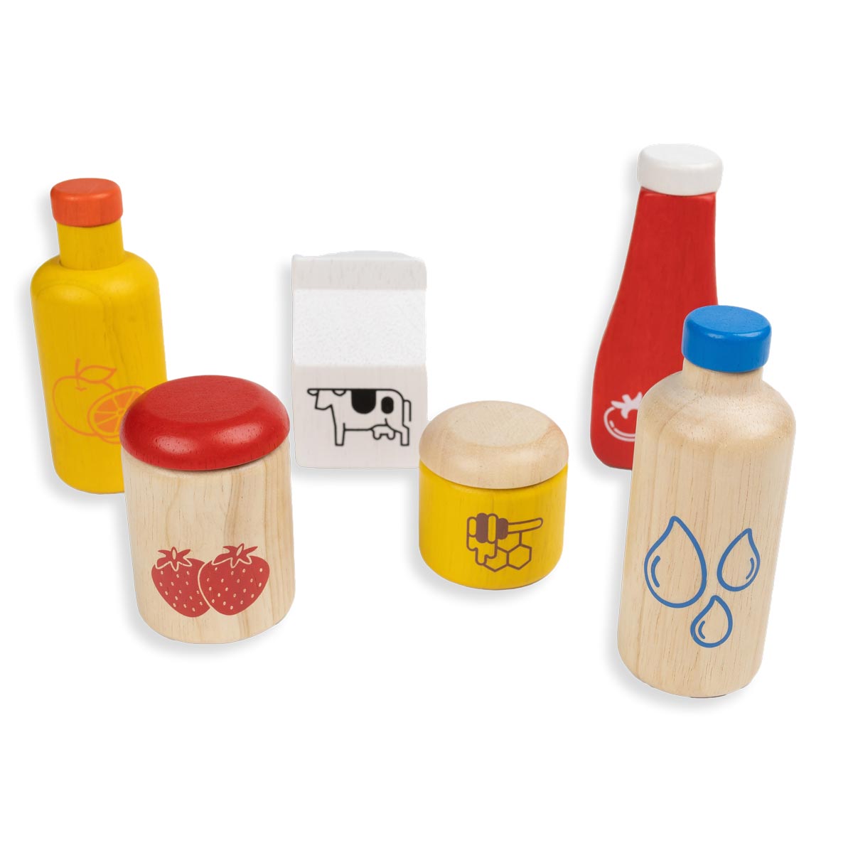 PlanToys - Lebensmittelset aus Holz PlanToys - Lebensmittelset aus Holz von PlanToys