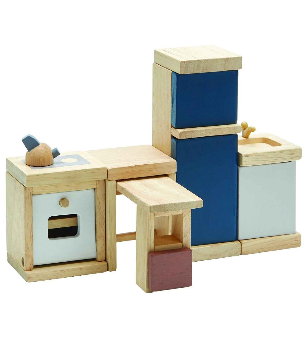 PlanToys Möbelset - Küche - 5 Teile - Holz - PlanToys - One Size - Puppenzubehör PlanToys Möbelset - Küche - 5 Teile - Holz - PlanToys - One Size - Puppenzubehör von PlanToys
