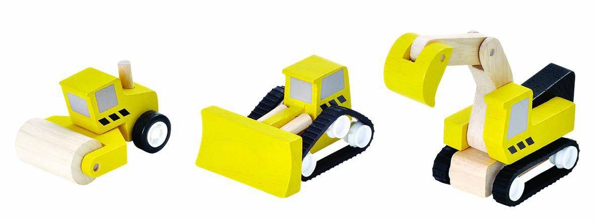 PlanToys Straßenbau-Set - PlanToys Straßenbau-Set - von PlanToys
