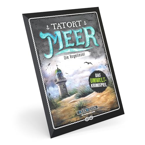 Tatort Meer Die Vogelinsel | Spannendes Krimispiel für Erwachsene & Jugendliche für 1-6 Personen I Escape Spiel für Zuhause ab 14 Jahren | Realistisches Detektivspiel auf Einer Insel von Planet A