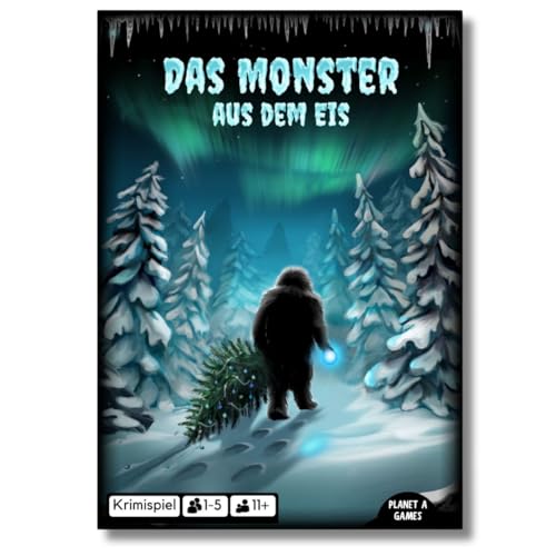 Das Monster aus dem Eis | Realistisches Krimispiel, Spannendes Tatort Detektivspiel, Escape Room Spiel | Das Winter-, Weihnachts Krimispiel Das Monster aus dem Eis | Realistisches Krimispiel, Spannendes Tatort Detektivspiel, Escape Room Spiel | Das Winter-, Weihnachts Krimispiel von Planet A