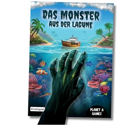 Das Monster aus der Lagune | Spannendes Krimispiel mit Sommerfeeling | Escape Room Tatort Detektivspiel für die ganze Familie | Spieleabend für Kinder ab 11 Jahren und Erwachsene Das Monster aus der Lagune | Spannendes Krimispiel mit Sommerfeeling | Escape Room Tatort Detektivspiel für die ganze Familie | Spieleabend für Kinder ab 11 Jahren und Erwachsene von Planet A