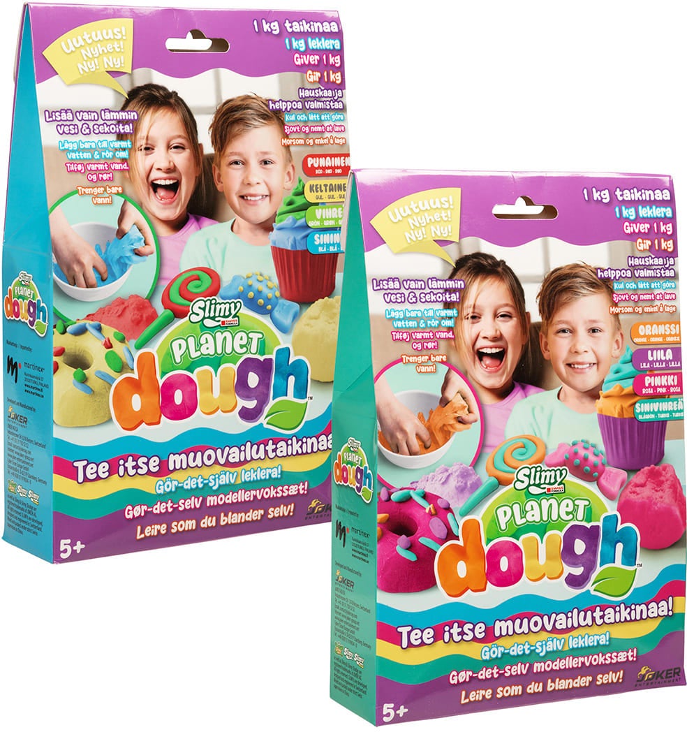PlanetDough Spielknete 1 kg, Mehrfarbig von Planet Dough