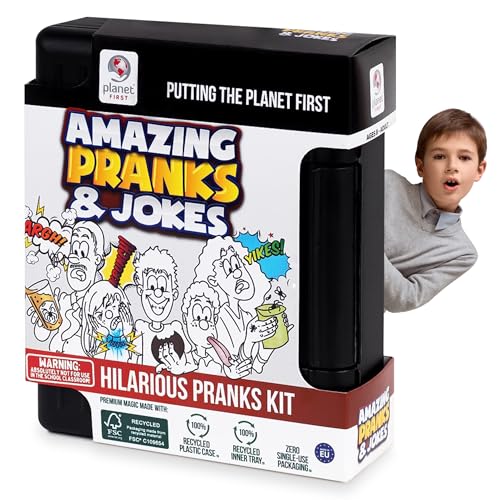 Amazing Pranks & Jokes, umweltfreundliches Set von Planet First