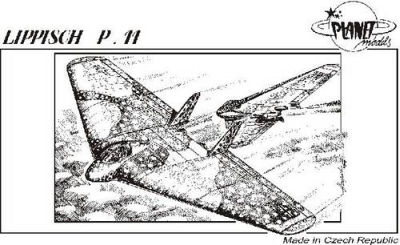 Lippisch P.11 von Planet Models