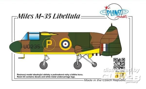 Miles M-35 Libellula Miles M-35 Libellula von Planet Models