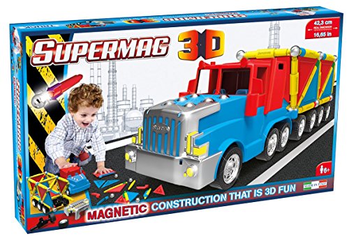 Plastwood 0610 - Supermag 3D Truck, Konstruktionsspielzeug, bunt von Plastwood