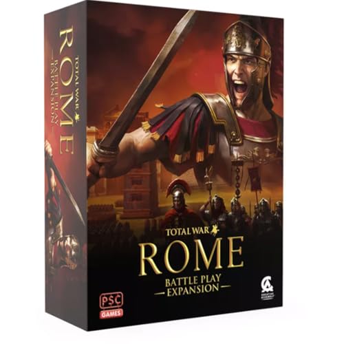 Plastic Soldier Company Total War Rome The Board Game – Battle Play Expansion – Tactical Miniatures Add-On – for 1 to 4 Players | 10–15 Min Battles | Ages 10+ – English von Plastic Soldier Company