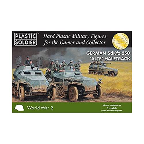 15mm German SdKfz 250 alte halftrack 15mm German SdKfz 250 alte halftrack von Plastic Soldier