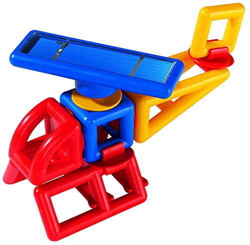 Plasticant Mobilo 248 Solarbausatz 14 Teile 248-Solarbausatz, rot, gelb, blau von ToyCentre