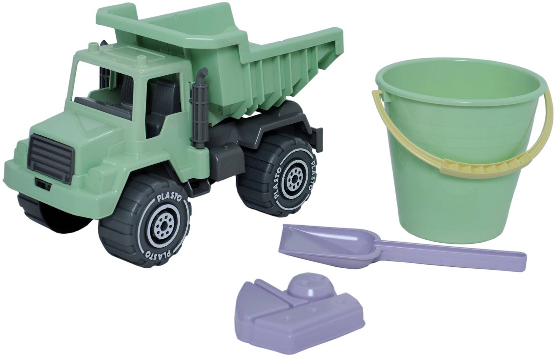 Plasto I´m Green Sandset Mit Lastauto 4 Teile von Plasto
