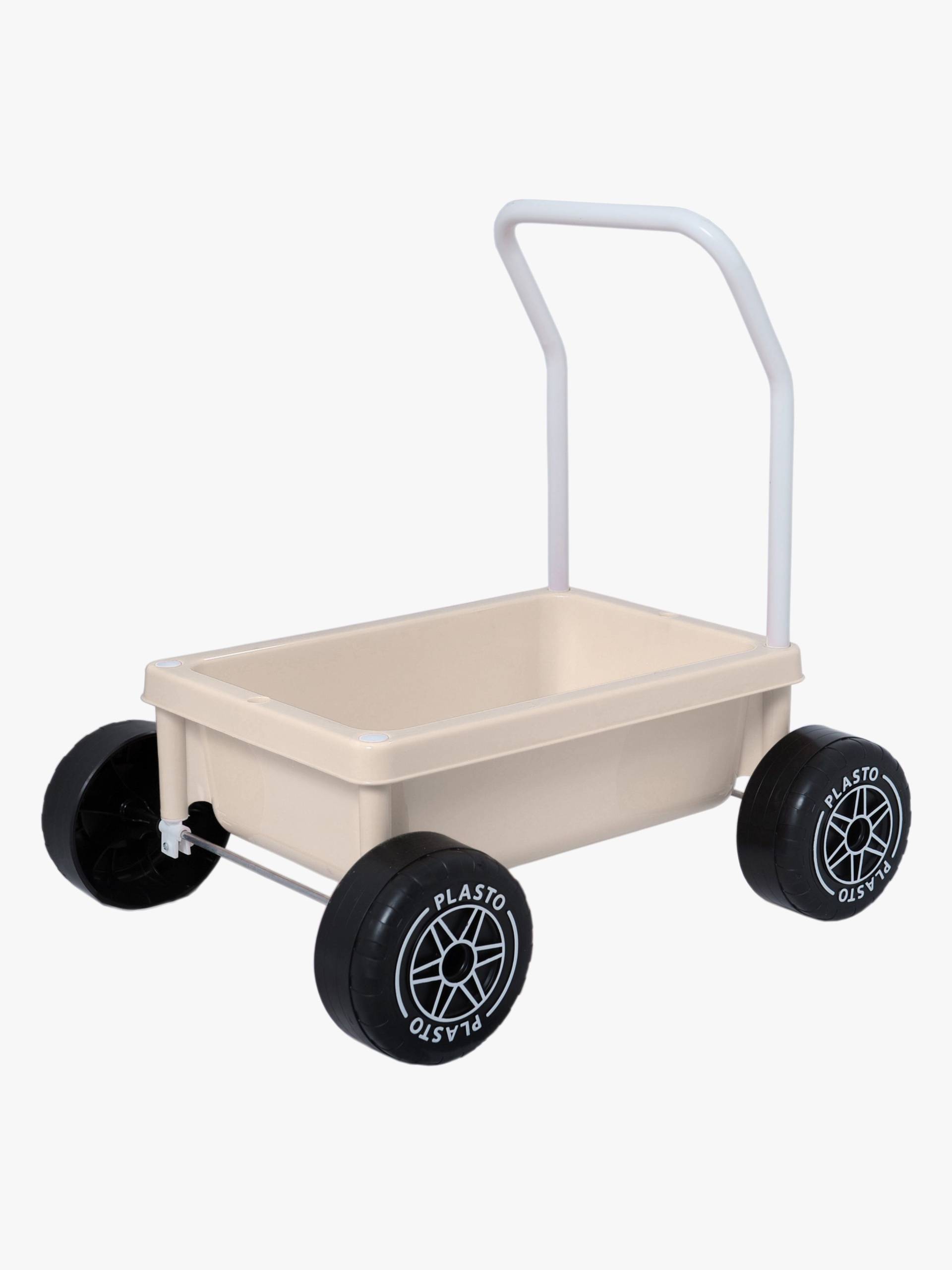 Plasto Lauflernwagen, Beige, Babyspielzeug Plasto Lauflernwagen, Beige, Babyspielzeug von Plasto