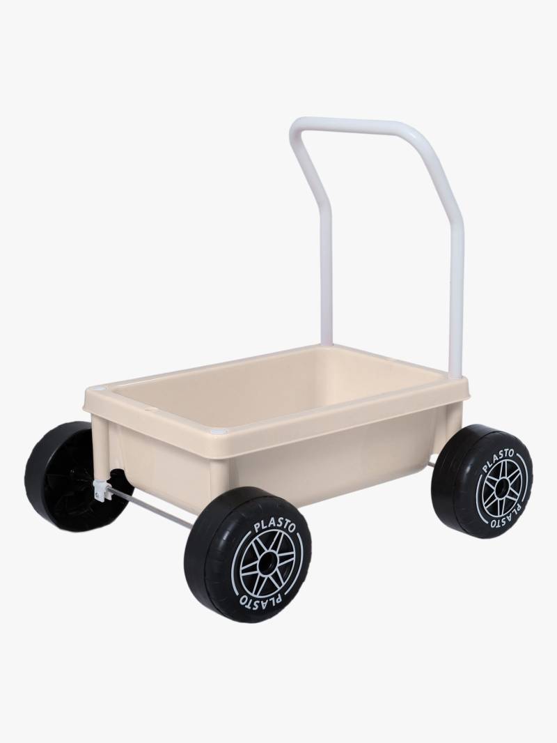Plasto Lauflernwagen, Beige, Babyspielzeug Plasto Lauflernwagen, Beige, Babyspielzeug von Plasto