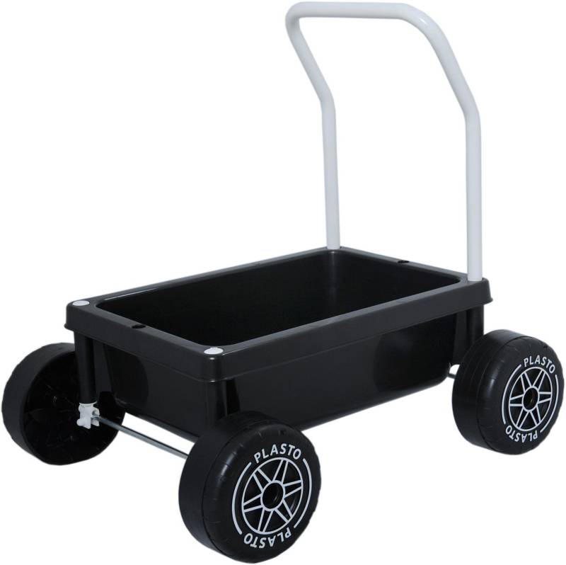Plasto Lauflernwagen, Schwarz, Babyspielzeug Plasto Lauflernwagen, Schwarz, Babyspielzeug von Plasto