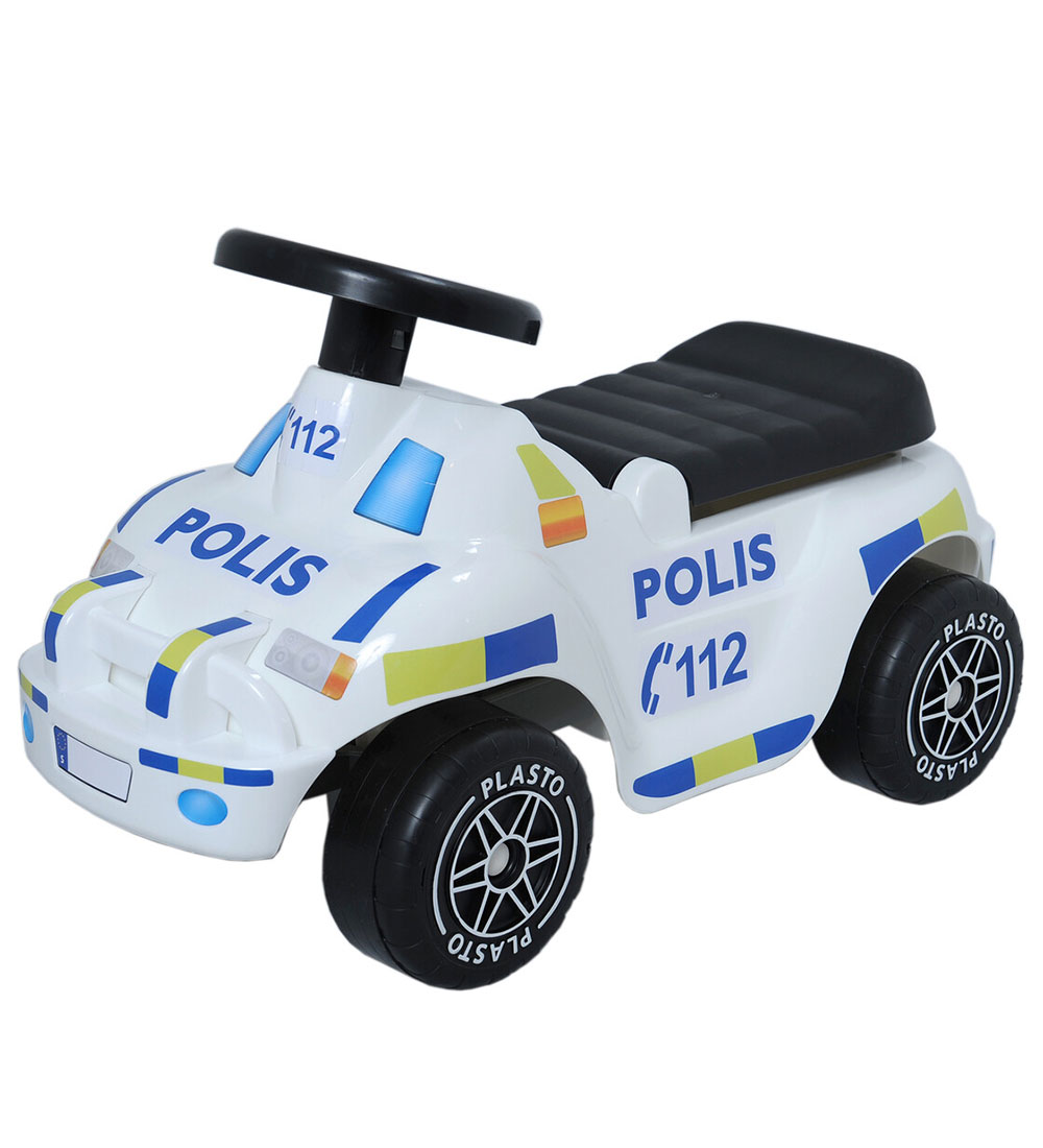 Plasto Polizeiauto - Aus-Road - Plasto - One Size - Laufräder Plasto Polizeiauto - Aus-Road - Plasto - One Size - Laufräder von Plasto