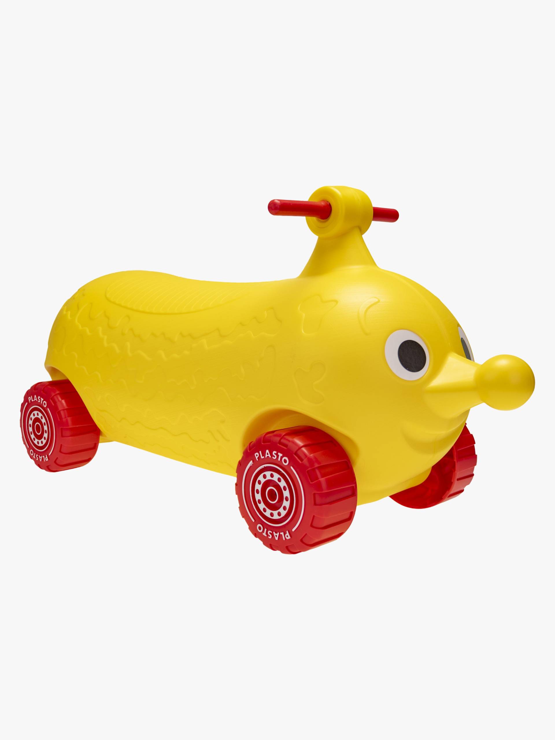 Plasto Rutschauto Mondtier JeCu, Gelb von Plasto