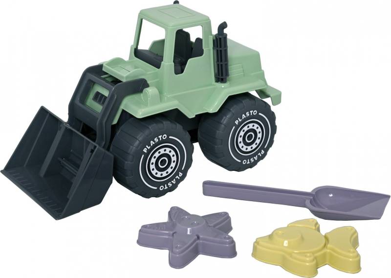 Plasto Sandset mit Frontlader I'm Green Plasto Sandset mit Frontlader I'm Green von Plasto
