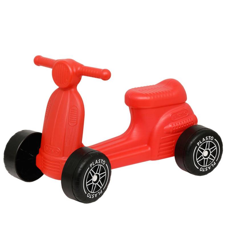 Plasto Scooter mit Flüsterrädern - Rot - Plasto - One Size - Laufräder Plasto Scooter mit Flüsterrädern - Rot - Plasto - One Size - Laufräder von Plasto