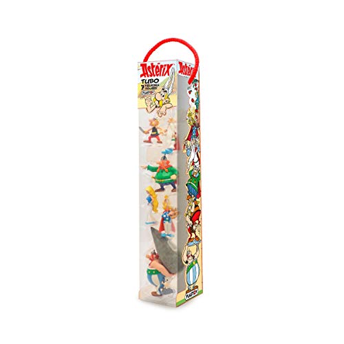 Plastoy SAS 70385 - Asterix Dorfbewohner - Tube (7 Figuren) von Plastoy