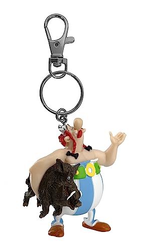 Plastoy SAS PLA60379 Obelix mit Wildschwein - Schlüsselanhänger Spielzeuge von Plastoy SAS