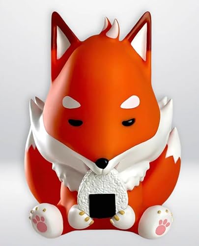 Plastoy - Mogu Pets: Figur Kitsune Onigiri von Plastoy