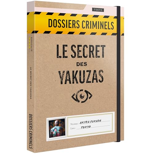 Platonia Games Kriminelle Akten – Das Geheimnis der Yakuzas: Wer hat Akira Fukada getötet? – Gesellschaftsspiel Escape Game – Immersives und kollaboratives Ermittlungsspiel Platonia Games Kriminelle Akten – Das Geheimnis der Yakuzas: Wer hat Akira Fukada getötet? – Gesellschaftsspiel Escape Game – Immersives und kollaboratives Ermittlungsspiel von Platonia Games