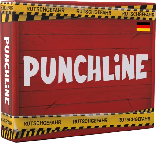 Platonia Games PUNCHLINE - Deutsche Version - Brettspiel für Erwachsene - Geburtstage, Partys, Urlaub, Geschenk - Dunkler Humor von Platonia Games