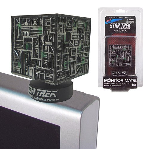 Platz Star Trek TNG Monitor Mate Bobble-Head Borg Cube 8 cm von Platz