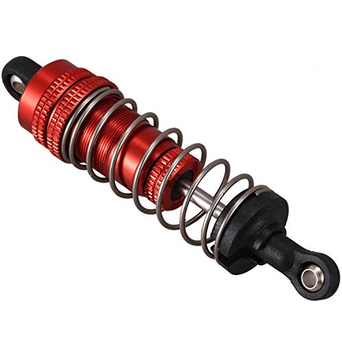 Plawee 1 Teiliges ZubehöR für Metall Stoß DäMpfer DäMpfer für 144001 1/14 4WD RC Drift Renn Wagen Teile, Rot Plawee 1 Teiliges ZubehöR für Metall Stoß DäMpfer DäMpfer für 144001 1/14 4WD RC Drift Renn Wagen Teile, Rot von Plawee