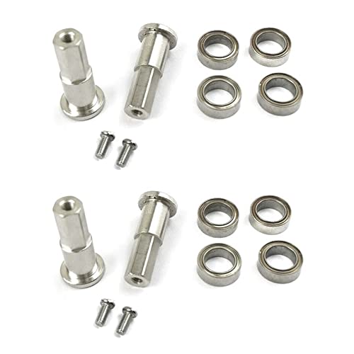 Plawee 2X 5Mm Metall Kombinator Rad Nabe Sechskant Adapter mit Lager Upgrade ZubehöR für D12 1/10 Rc PKW Teile Plawee 2X 5Mm Metall Kombinator Rad Nabe Sechskant Adapter mit Lager Upgrade ZubehöR für D12 1/10 Rc PKW Teile von Plawee