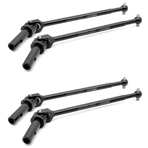 Plawee 4 Stücke Metall Vordere Antriebswelle Cvd 8611 für -07 Dbx07 1/7 RC Auto Upgrade Teile Ersatzteil Zubehör Plawee 4 Stücke Metall Vordere Antriebswelle Cvd 8611 für -07 Dbx07 1/7 RC Auto Upgrade Teile Ersatzteil Zubehör von Plawee