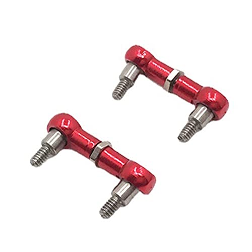 Plawee Metall Hinteres Kugelgelenk Stange Verbindungsstange für K969 K979 K989 K999 P929 P939 1/28 RC Auto Upgrades Teile ZubehöR,Rot Plawee Metall Hinteres Kugelgelenk Stange Verbindungsstange für K969 K979 K989 K999 P929 P939 1/28 RC Auto Upgrades Teile ZubehöR,Rot von Plawee