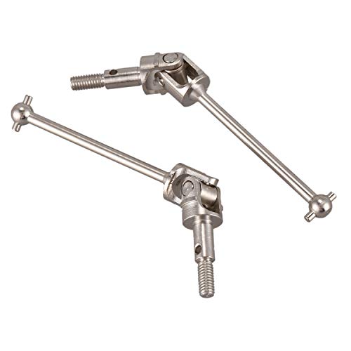 Plawee für 1/10 Teile Upgrade 122015 2 StüCke Aluminium Gelenk Welle für für 94122/94101/ 94102 RC Auto Teile von Plawee