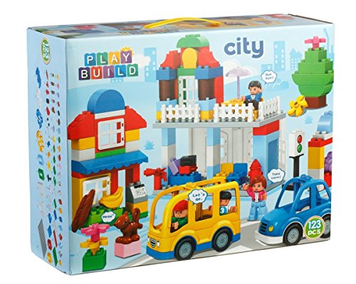 Play Build 1302 Enthält Minifiguren und mehr-Kompatibel (Marke Steht Nicht in Verbindung mit Lego Duplo) von Play Build
