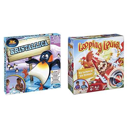 Hasbro Kristallica, Kindgerechtes Geschicklichkeitsspiel Ab 3 Jahren & Looping Louie Kinderspiel, lustiges 3D Spiel, Partyspiel für Kindergeburtstage, Gesellschafts- & Familienspiel, ab 4 Jahren Hasbro Kristallica, Kindgerechtes Geschicklichkeitsspiel Ab 3 Jahren & Looping Louie Kinderspiel, lustiges 3D Spiel, Partyspiel für Kindergeburtstage, Gesellschafts- & Familienspiel, ab 4 Jahren von Play-Doh