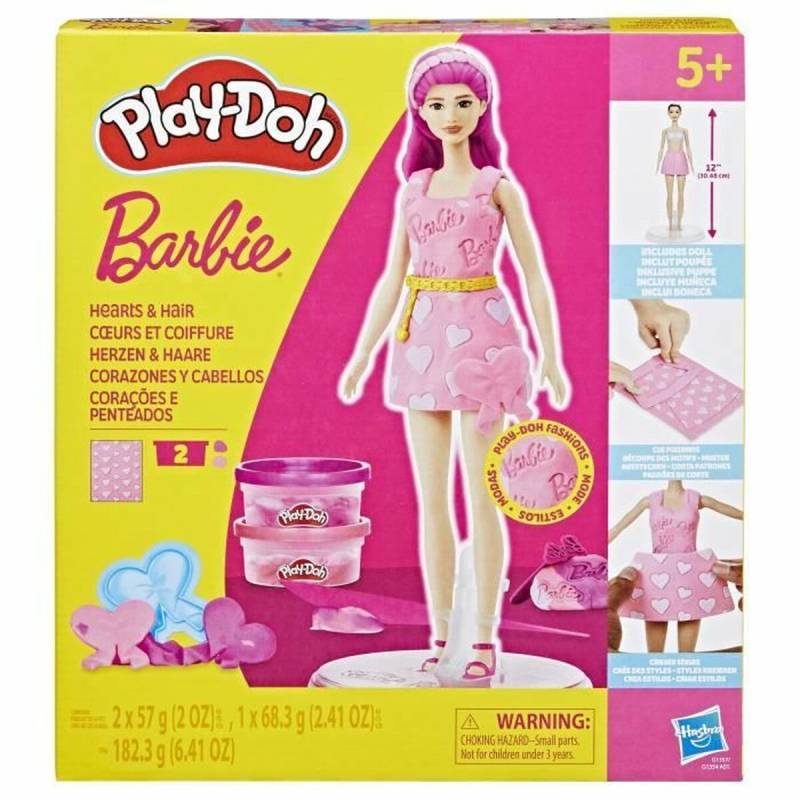 Knetspiel Play-Doh Barbie Hearts & Hair Bunt Knetspiel Play-Doh Barbie Hearts & Hair Bunt von Play-Doh