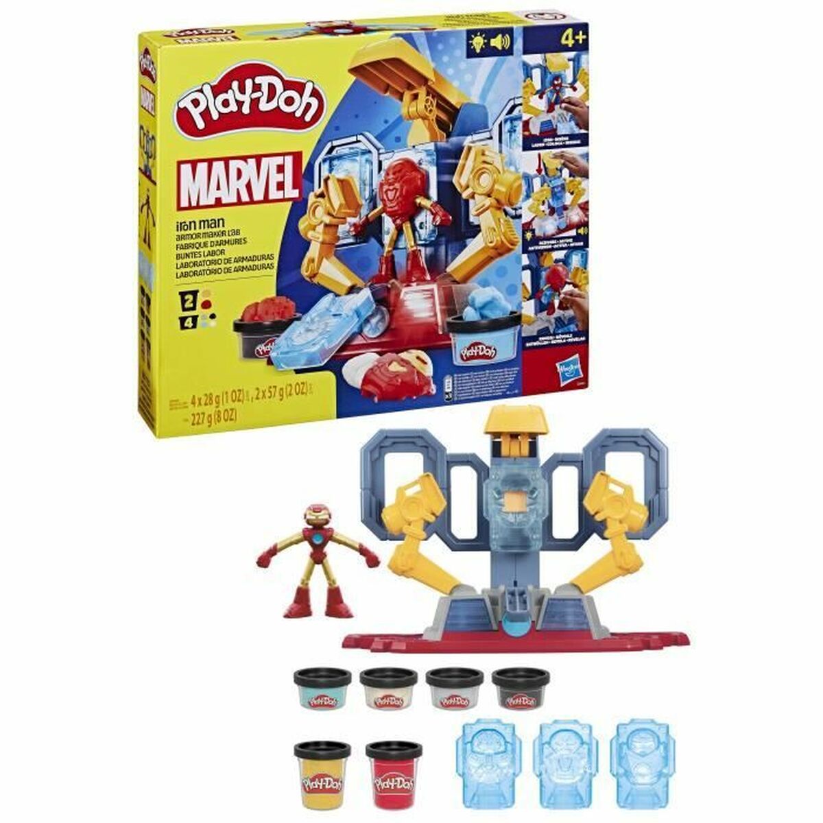 Knetspiel Play-Doh Iron Man Armor Factory Gelb Knetspiel Play-Doh Iron Man Armor Factory Gelb von Play-Doh