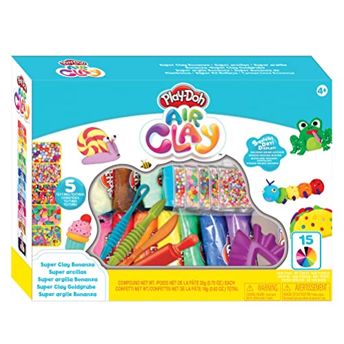 Play-Doh 09157 Air Modellierset – Super Clay Bonanza, Mehrfarbig, Einheitsgröße Play-Doh 09157 Air Modellierset – Super Clay Bonanza, Mehrfarbig, Einheitsgröße von Play-Doh