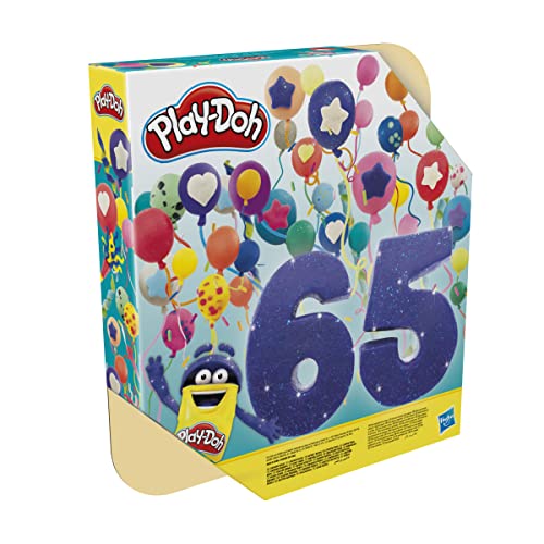 Play-Doh 65 Jahre Vielfalt Pack für Kinder ab 3 Jahren, 28g-Dosen, inklusive Saphir-, Glitzer-, Konfetti-, Metallic- und Color Burst-Knete, OneSize, F1528 Play-Doh 65 Jahre Vielfalt Pack für Kinder ab 3 Jahren, 28g-Dosen, inklusive Saphir-, Glitzer-, Konfetti-, Metallic- und Color Burst-Knete, OneSize, F1528 von Play-Doh
