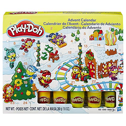 Play-Doh – b21999 – Modeling Compound Spielzeug – Weihnachts Adventskalender – Beinhaltet 5 Farbe Tubs von Play-Doh