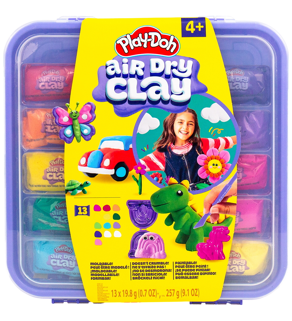Play-Doh Air Dry Clay - Purple Fall - Play-Doh - One Size - Knete von Play-Doh