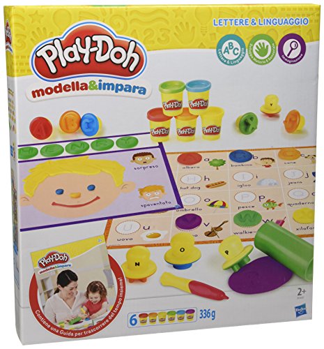 Play-Doh B3407103 Formen und Lernen von Buchstaben und Sprachen, Mehrfarbig Play-Doh B3407103 Formen und Lernen von Buchstaben und Sprachen, Mehrfarbig von Play-Doh