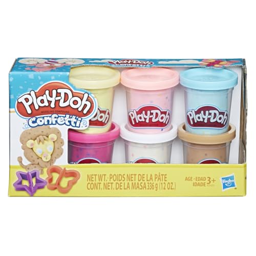 Play-Doh Konfettiknete, Mehrfarbig, single von Play-Doh