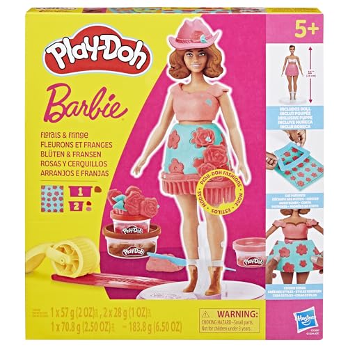 Play-Doh Barbie Blüten & Fransen Puppenset Play-Doh Barbie Blüten & Fransen Puppenset von Play-Doh