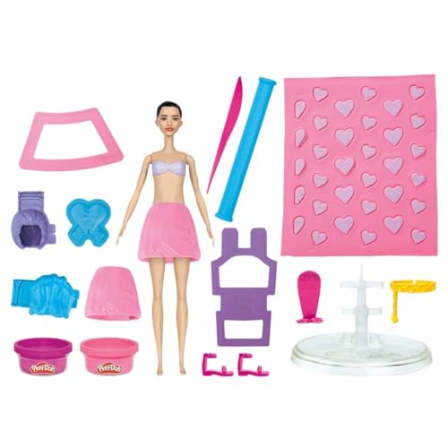 Play-Doh Barbie Herzen & Haare Puppenset von Play-Doh